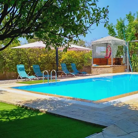Cozy With Pool, View, Internet, Barbeque * Theologos (Phthiotis)