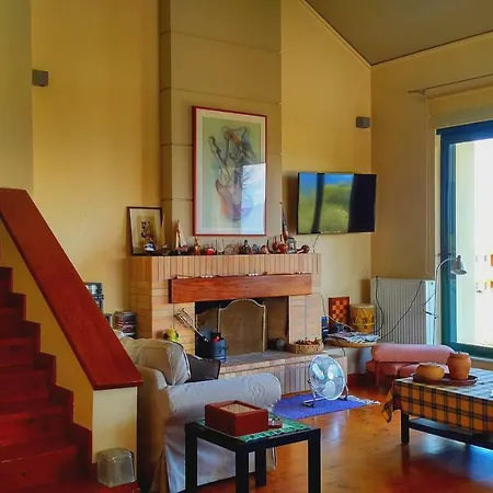 Villa Cozy With Pool, View, Internet, Barbeque Theologos (Phthiotis)