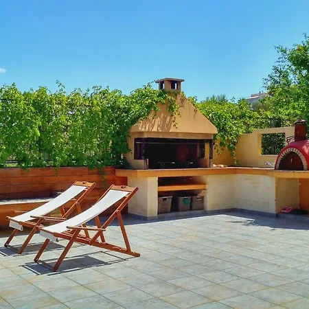 Cozy With Pool, View, Internet, Barbeque Villa Theologos (Phthiotis)